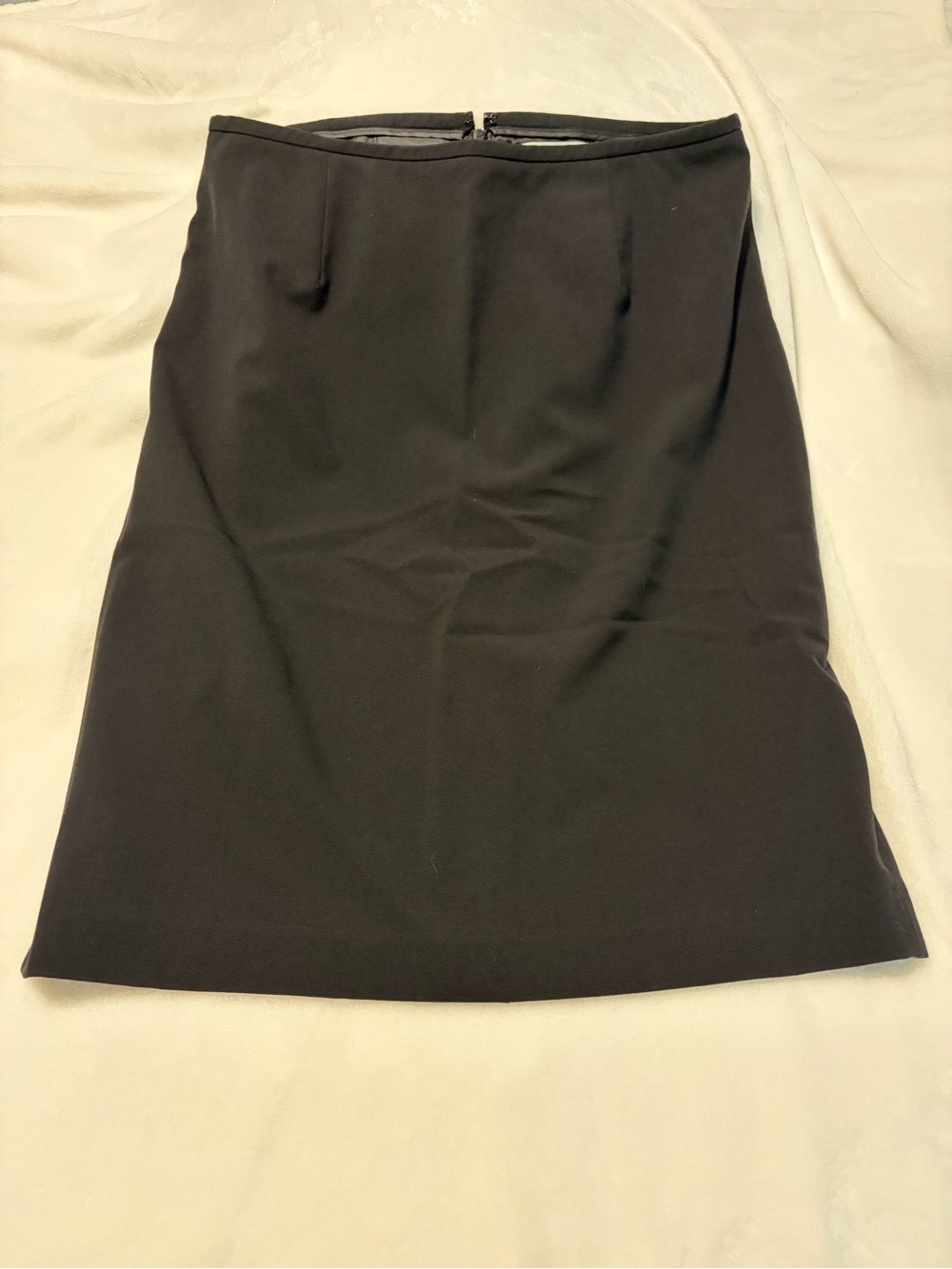 Calvin Klein Black Pencil Skirt with Back Zip